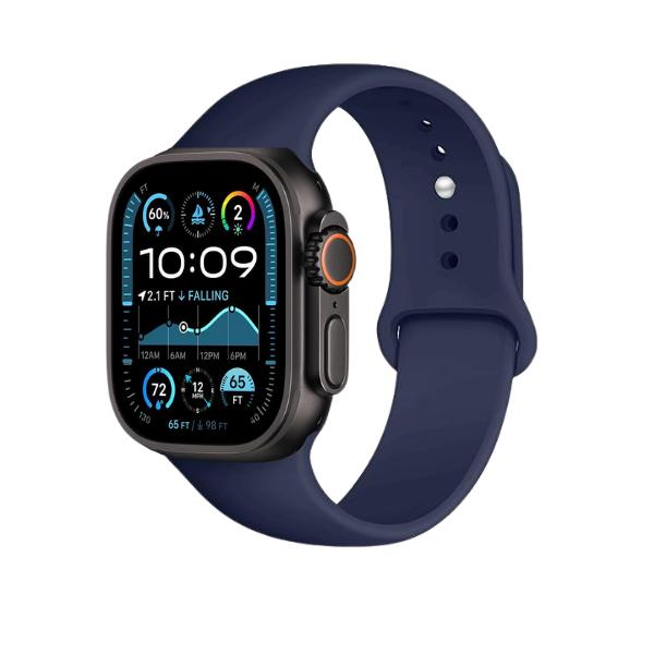 Apple Watch Ultra 2 (2024) GPS + Cellular 49 mm - Titanium Black - Sport band Midnight Reconditionné - Apple refurbished available on Backmarket