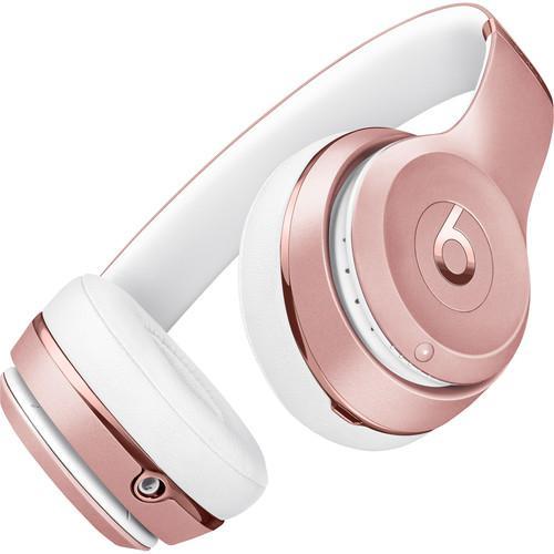 Beats By Dr. Dre Beats Solo3 Wireless Noise cancelling Headphone Bluetooth with microphone - Rose gold Refurbished - Beats by Dr. Dre refurbished available on Backmarket