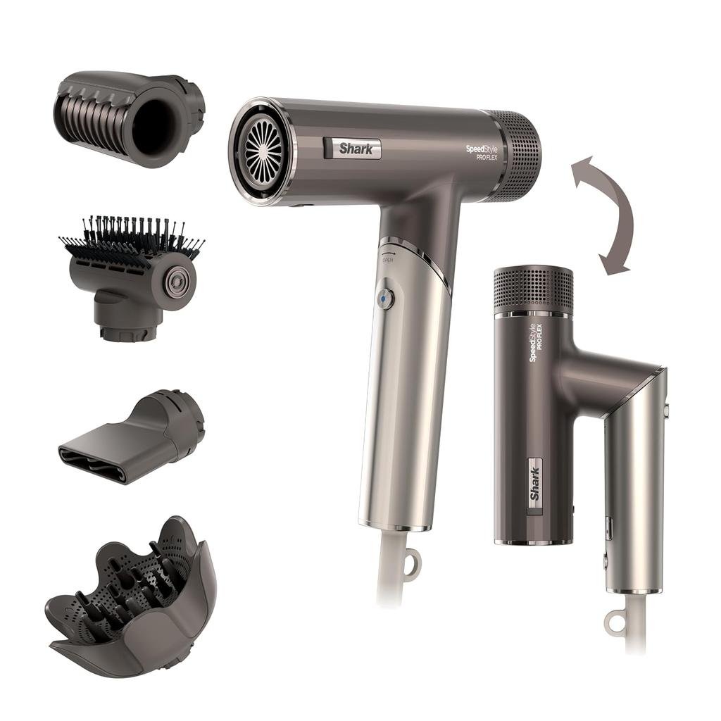 Shark SpeedStyle Pro FLEX SHAHD542-RB - Brown Hair straightener Refurbished - Shark refurbished available on Backmarket