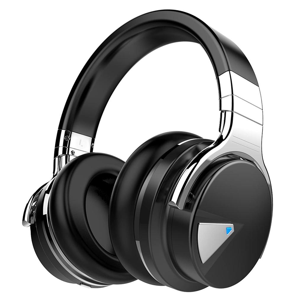 Silensys E7 Active Noise cancelling Headphone Bluetooth with microphone - Black Refurbished - Silentnight (assuming it's a typo for the mattress brand refurbished available on Backmarket