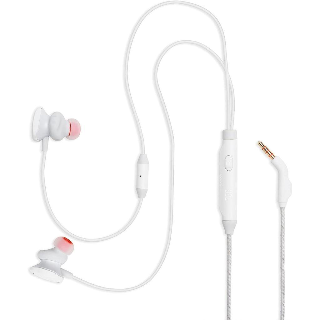 JBLQUANTUM50WAM-Z Earbud Bluetooth Earphones - White Reconditionné - JBL refurbished available on Backmarket