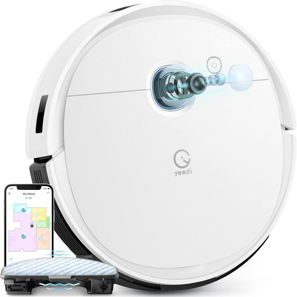 Robot vacuum YEEDI Vac 2 Pro Refurbished - Yeedi is a known brand, and the standardized name is Yeed refurbished available on Backmarket