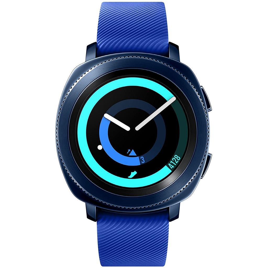 Samsung Smart Watch Galaxy Gear S3 Frontier SM-R760 HR GPS - Blue Reconditionné - Samsung refurbished available on Backmarket
