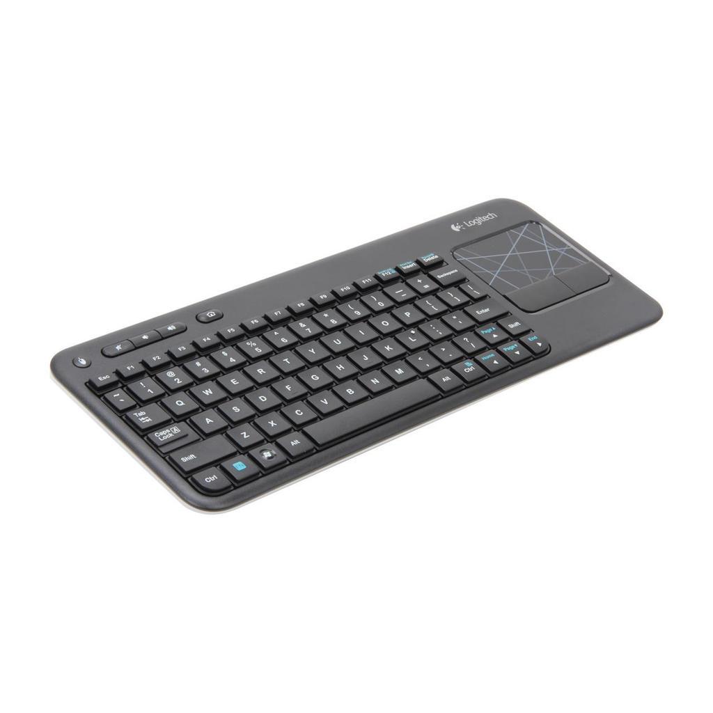 Logitech Keyboard QWERTY Wireless K400 Refurbished - Logitech refurbished available on Backmarket