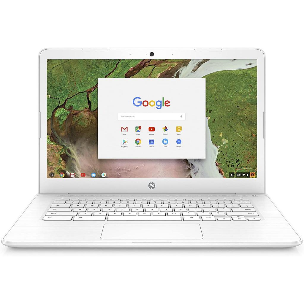 HP ChromeBook 14 G5 Celeron N3350 1.1 GHz 32 GB eMMC - 4 GB Reconditionné - Hewlett-Packard (ou HP en abrégé) refurbished available on Backmarket