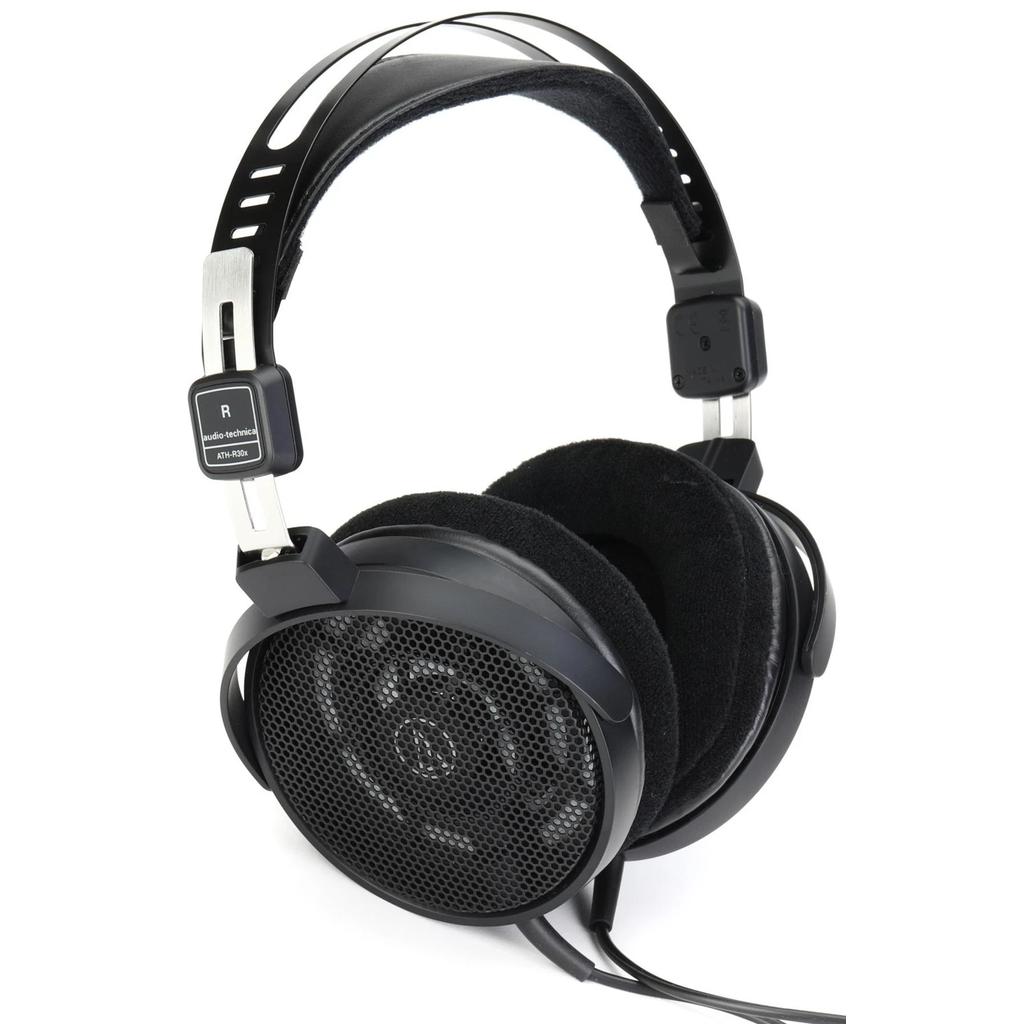 Audio-Technica ATH-R30x Headphone - Black Refurbished - Audio-Technica refurbished available on Backmarket