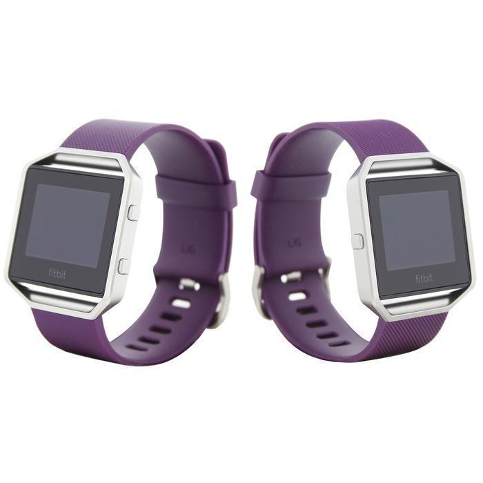 Fitbit Smart Watch Blaze HR - Plum Purple/ Silver Reconditionné - Fitbit refurbished available on Backmarket