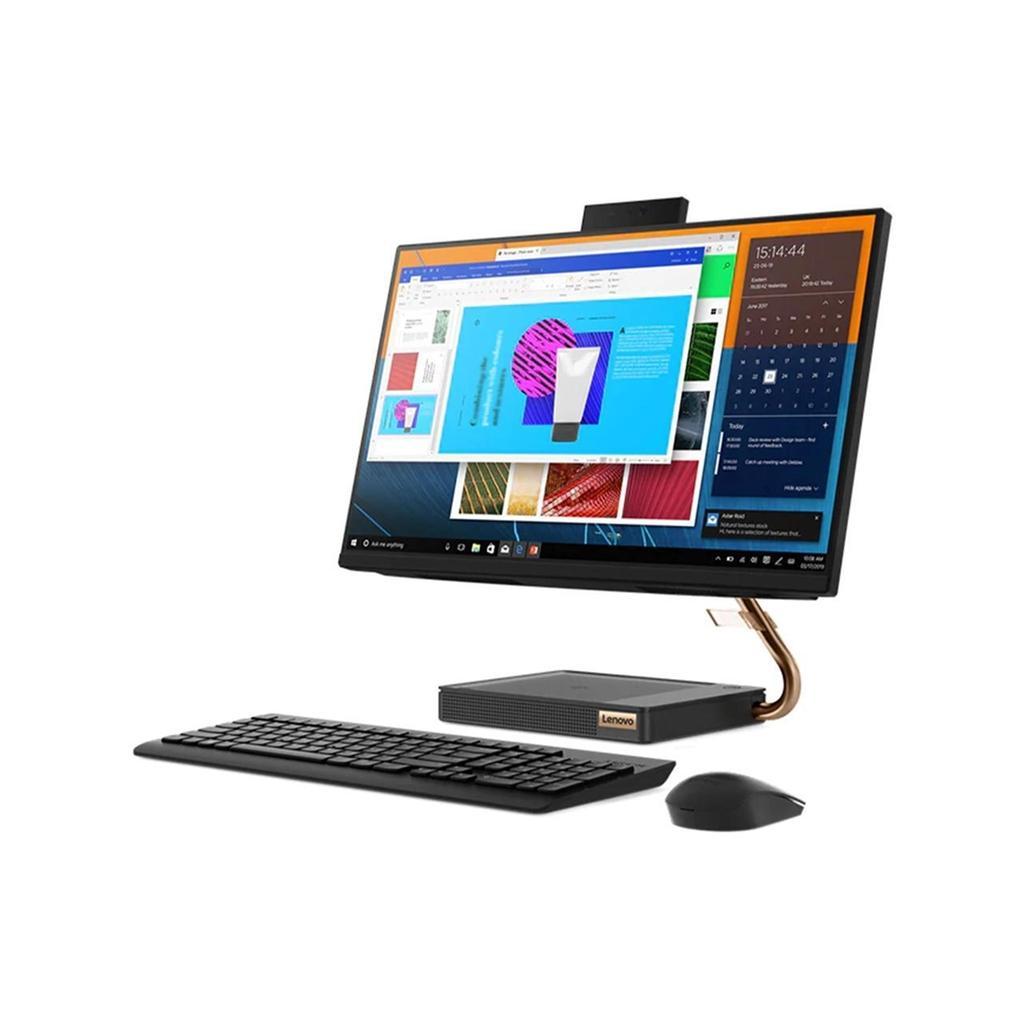 Lenovo IdeaCentre 5 F0FA003NUS 27"" - Core i7-10700T - RAM 16 GB - SSD 256 GB + HDD 1 TB Refurbished - Lenovo refurbished available on Backmarket