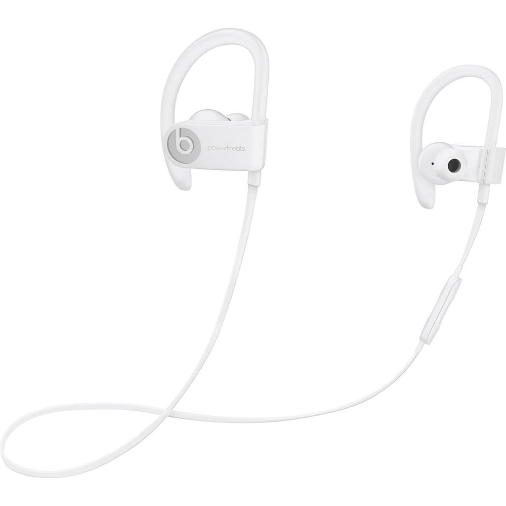 Powerbeats 3 Wireless Earbud Noise-Cancelling Bluetooth Earphones - White Reconditionné - Beats by Dre refurbished available on Backmarket