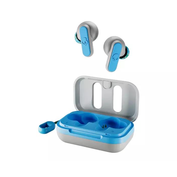 Skullcandy Dime XT 2 Earbud Noise-Cancelling Bluetooth Earphones - Blue/Gray Refurbished - Skullcandy refurbished available on Backmarket