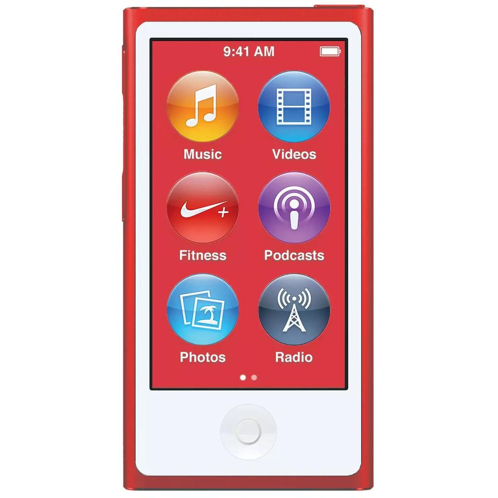 iPod nano 7 16GB - Red Refurbished - Apple refurbished available on Backmarket