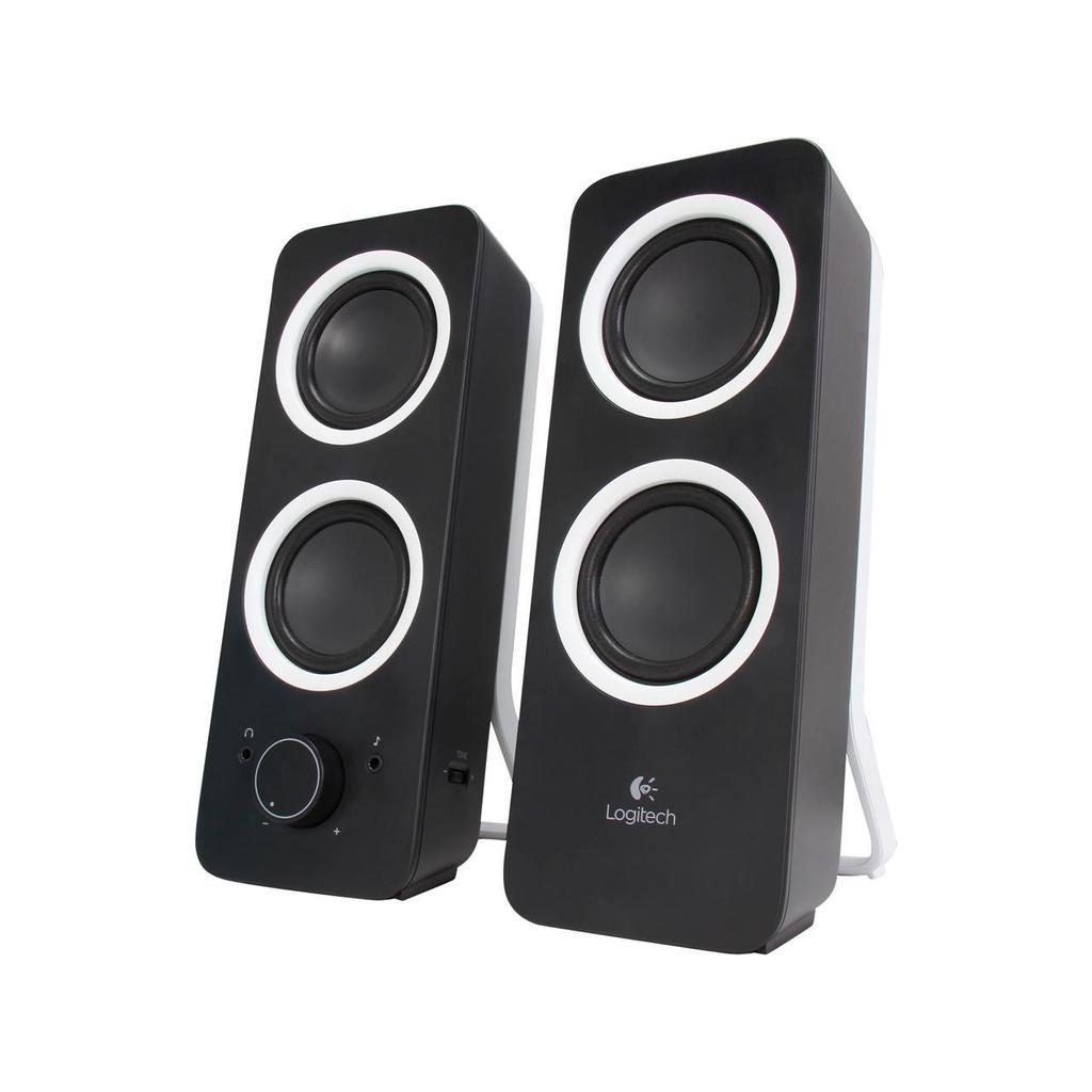 Logitech Z200 speakers - Black Refurbished - Logitech refurbished available on Backmarket