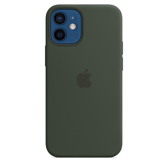 Apple Silicone case iPhone 12 mini - Silicone Cyprus Green Refurbished - Apple refurbished available on Backmarket