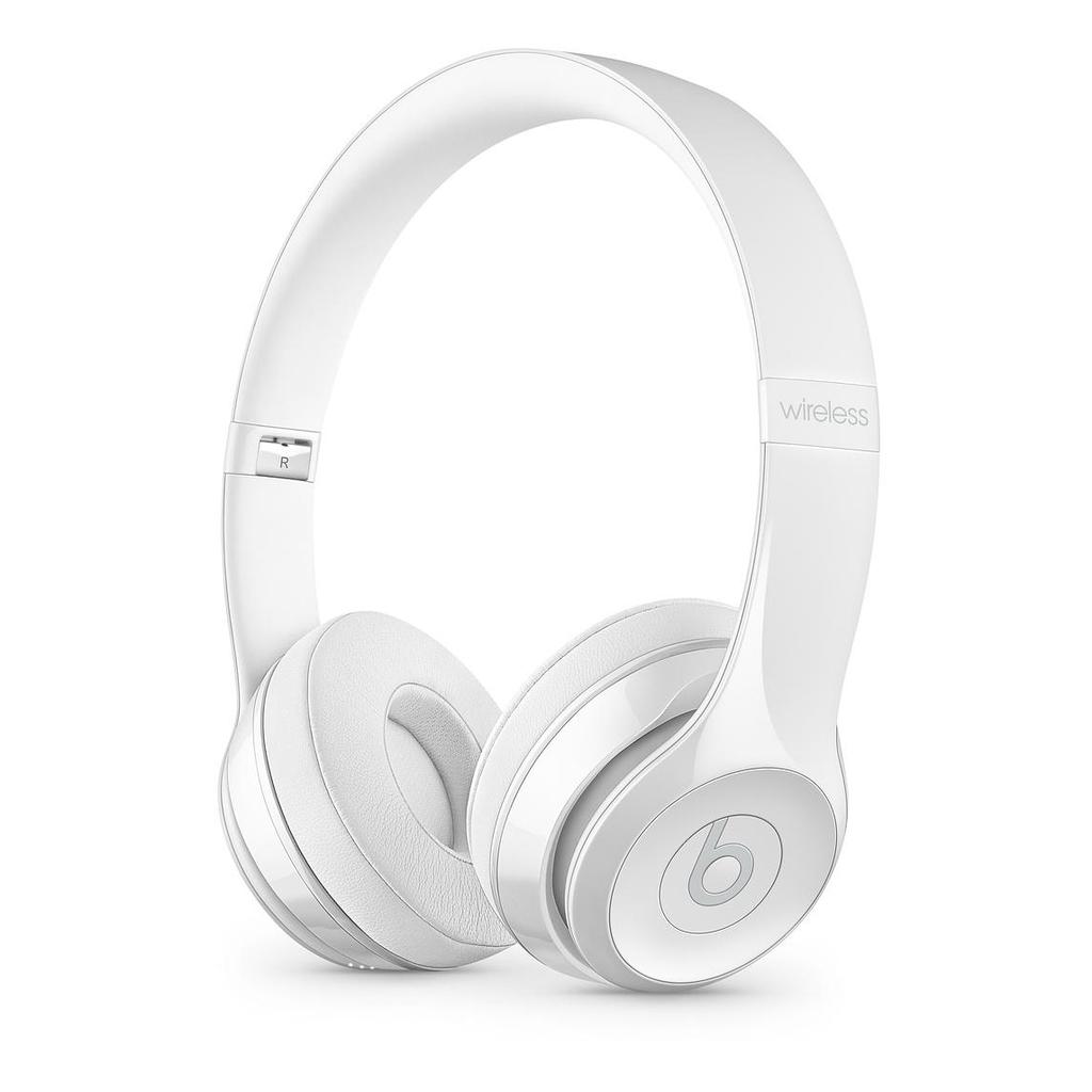 Beats By Dr. Dre SOLO3 Headphone Bluetooth - Gloss White Reconditionné - Beats by Dr. Dre refurbished available on Backmarket