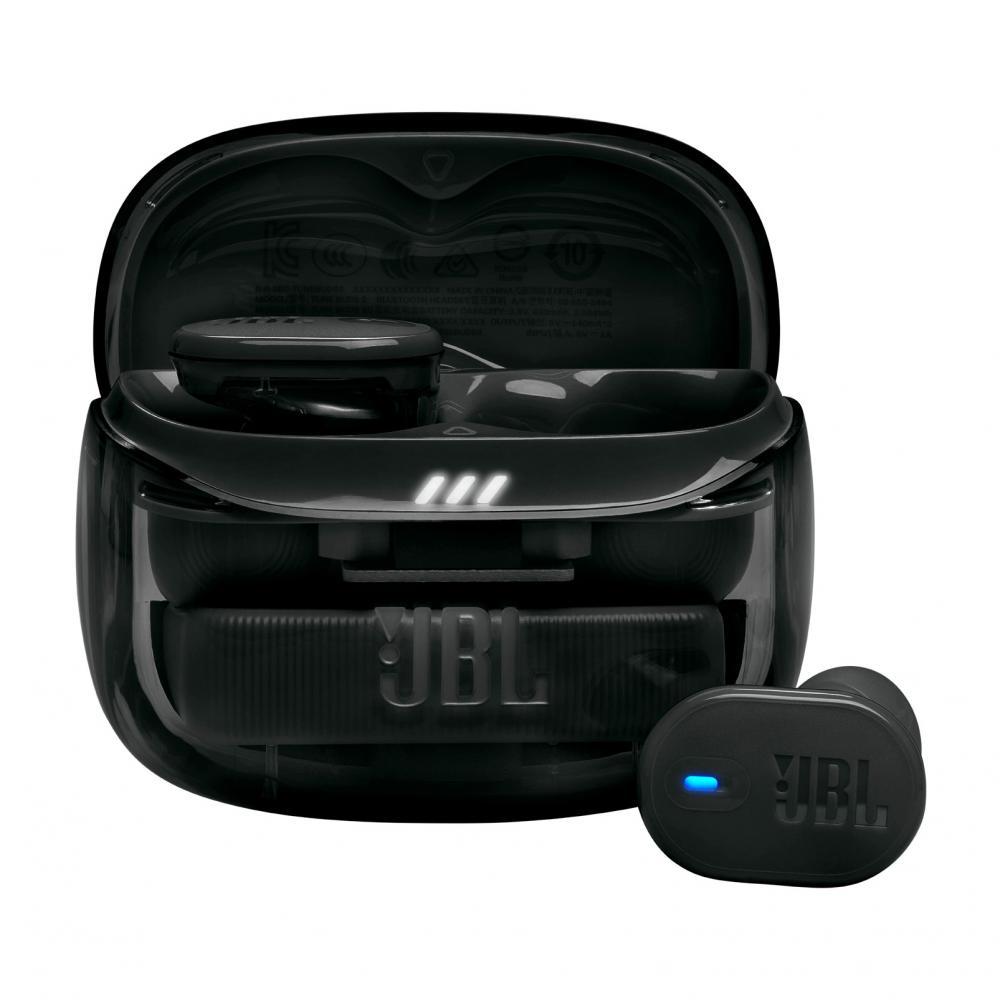JBL Tune Buds 2 Earbud Noise-Cancelling Bluetooth Earphones - Ghost Black Reconditionné - JBL refurbished available on Backmarket