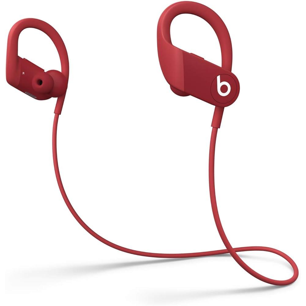 Powerbeats Earbud Earphones - Red Refurbished - Beats by Dre refurbished available on Backmarket