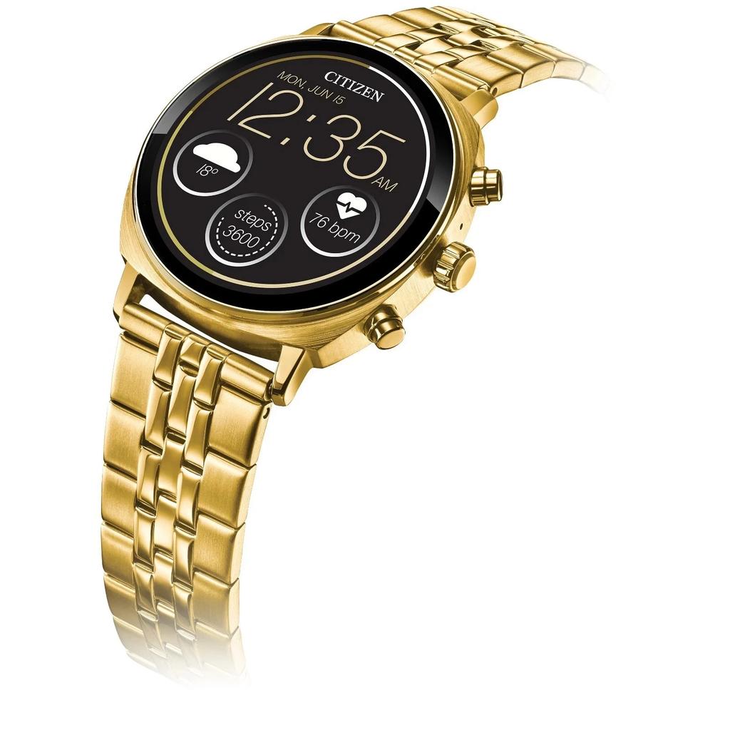 Citizen Smart Watch CZ Smart HR GPS - Gold Reconditionné - Citizen refurbished available on Backmarket