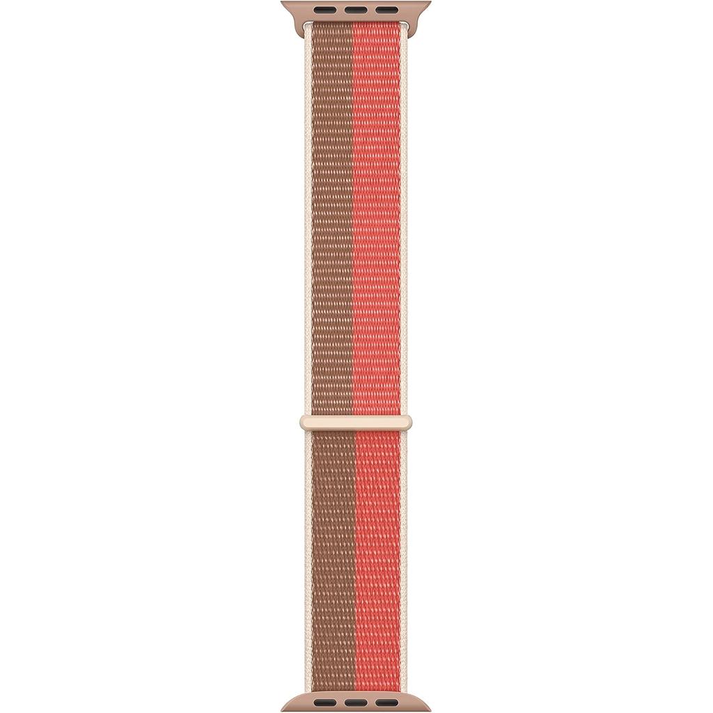 Apple Watch Sport Loop 41mm - Pink Pomelo/Tan Refurbished - Apple refurbished available on Backmarket