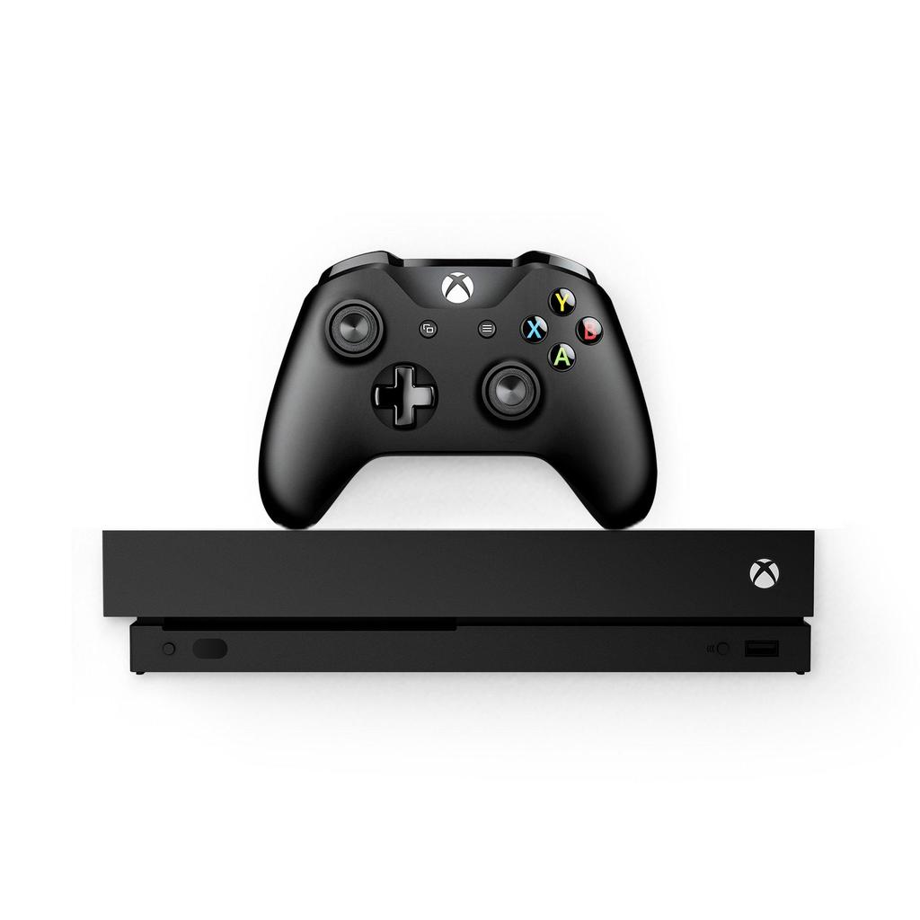 Xbox One X 1000GB - Black Refurbished - Microsoft refurbished available on Backmarket