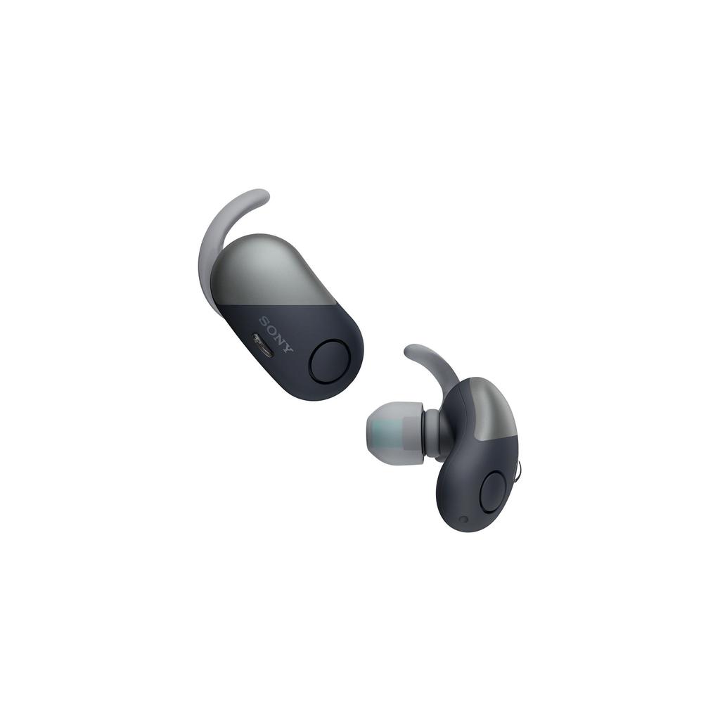 Sony WF-SP700N Bluetooth Earphones - Black / Grey Refurbished - Sony refurbished available on Backmarket