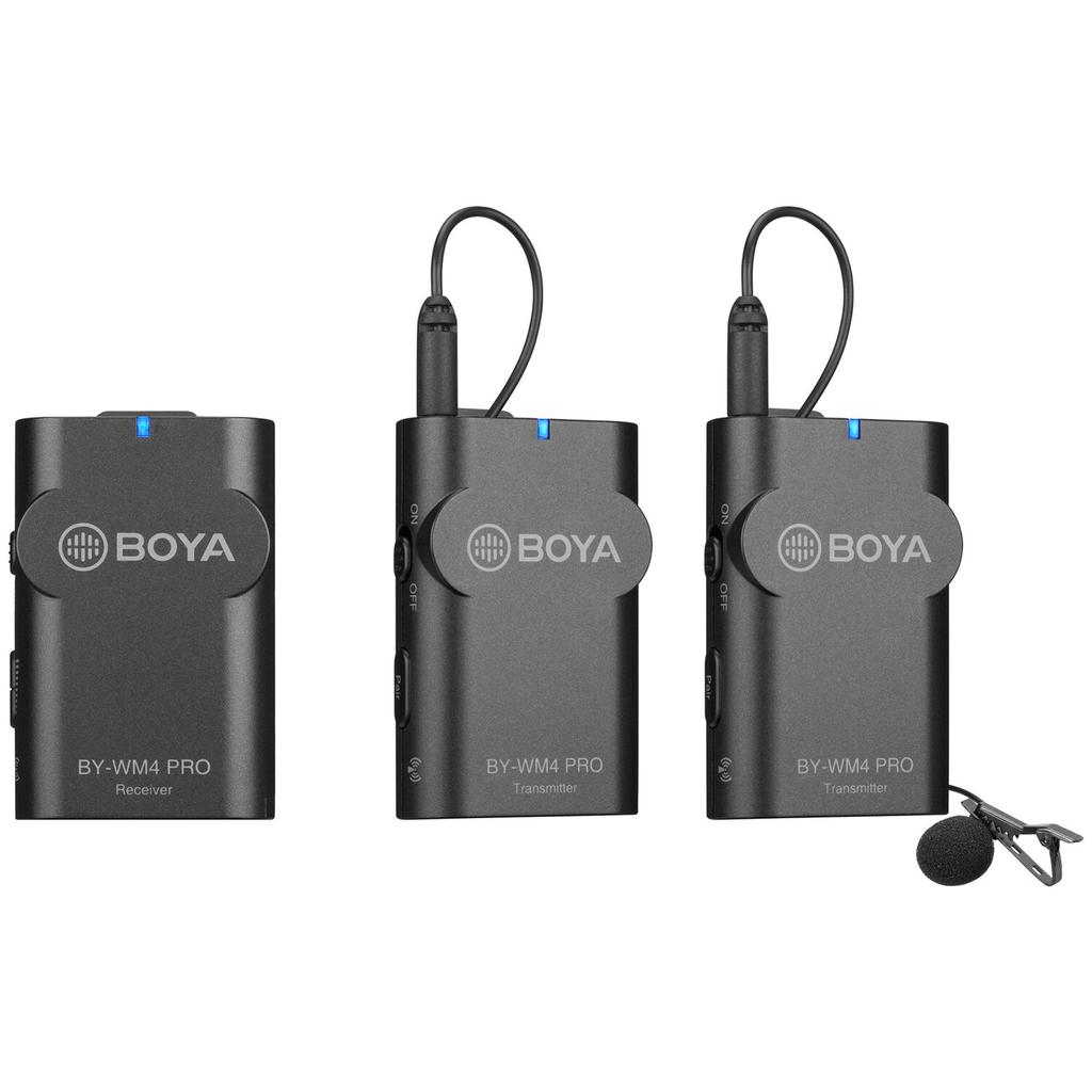 Boya BY-WM4-PRO-K2 Microphone photo & video accessories Reconditionné - Boya is a known brand, but it can refer to multiple companies depending on refurbished available on Backmarket