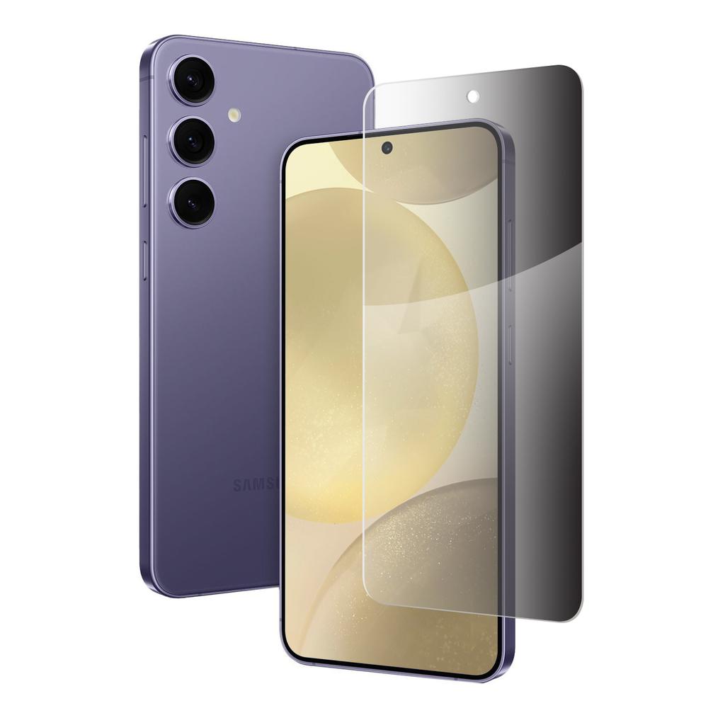 Privacy Tempered Glass Screen Protector for Samsung S25 & S24 Refurbished - N/A (ou "xBase" si vous considérez que c refurbished available on Backmarket