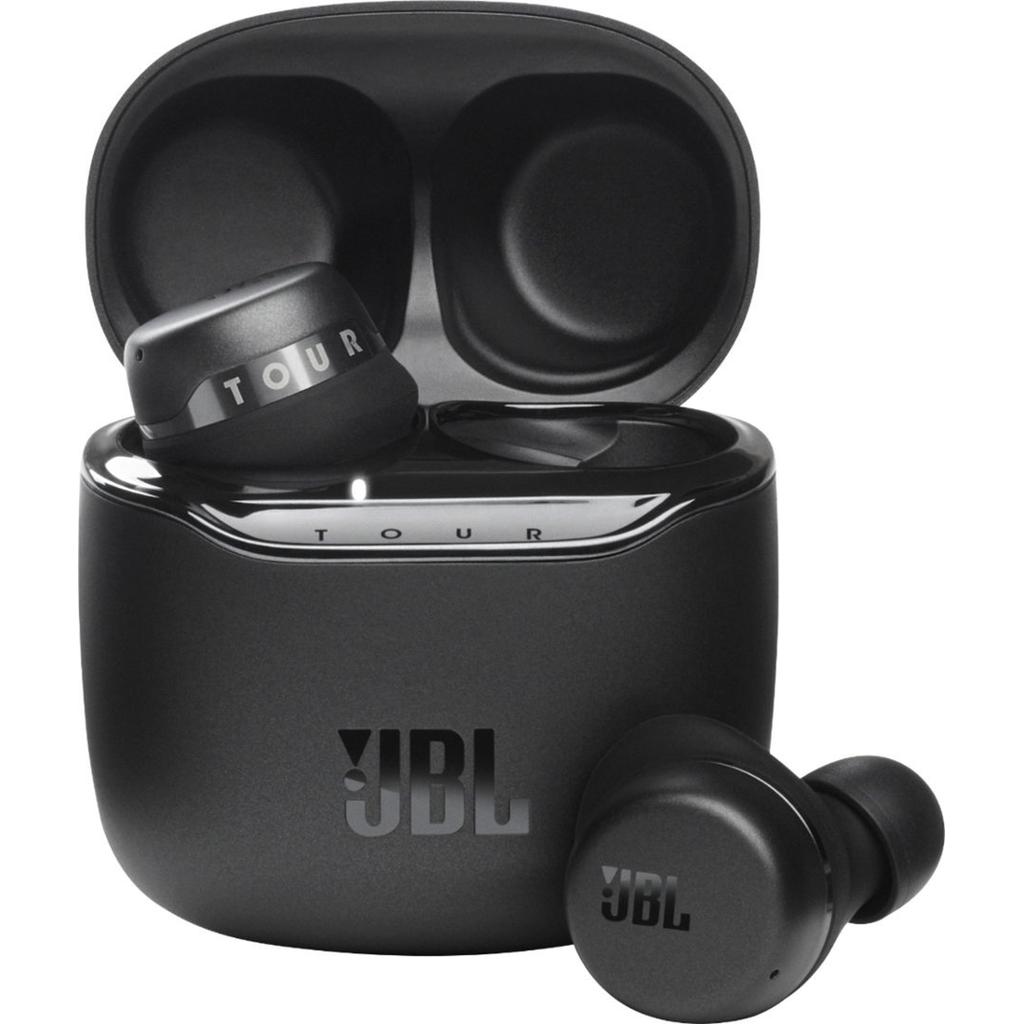 JBL Tour Pro+ Earbud Noise-Cancelling Bluetooth Earphones - Black Reconditionné - JBL refurbished available on Backmarket
