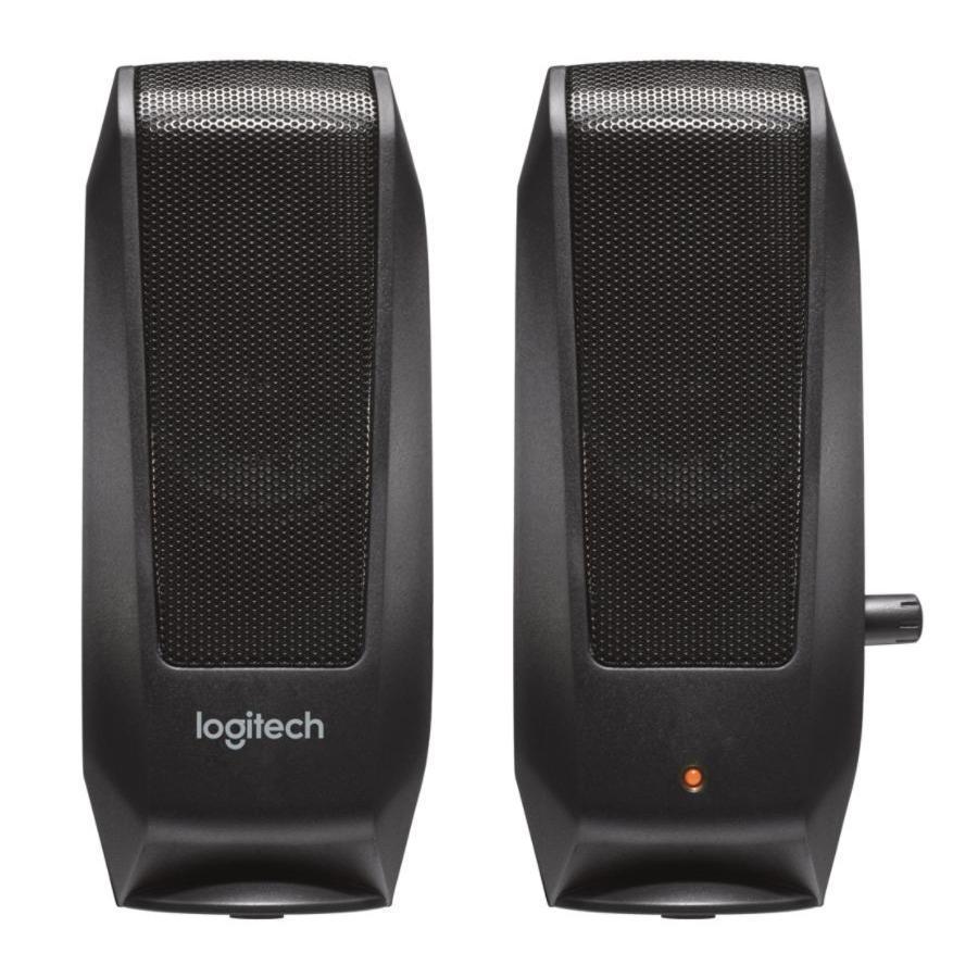 Logitech S-120 Bluetooth speakers - Black Reconditionné - Logitech refurbished available on Backmarket