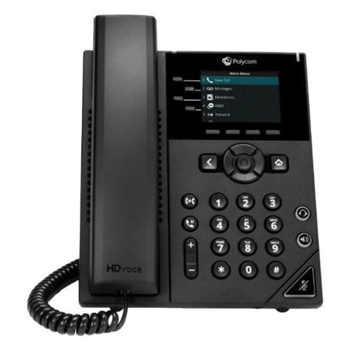 Polycom VVX350 2200-48830-025-R Landline telephone Reconditionné - Polycom refurbished available on Backmarket