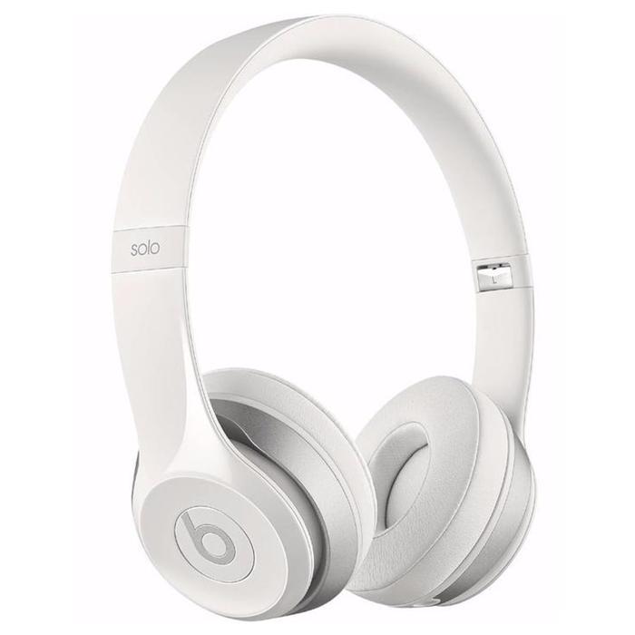 Beats By Dr. Dre Solo 2 Wired Headphone - White Refurbished - Beats by Dr. Dre refurbished available on Backmarket