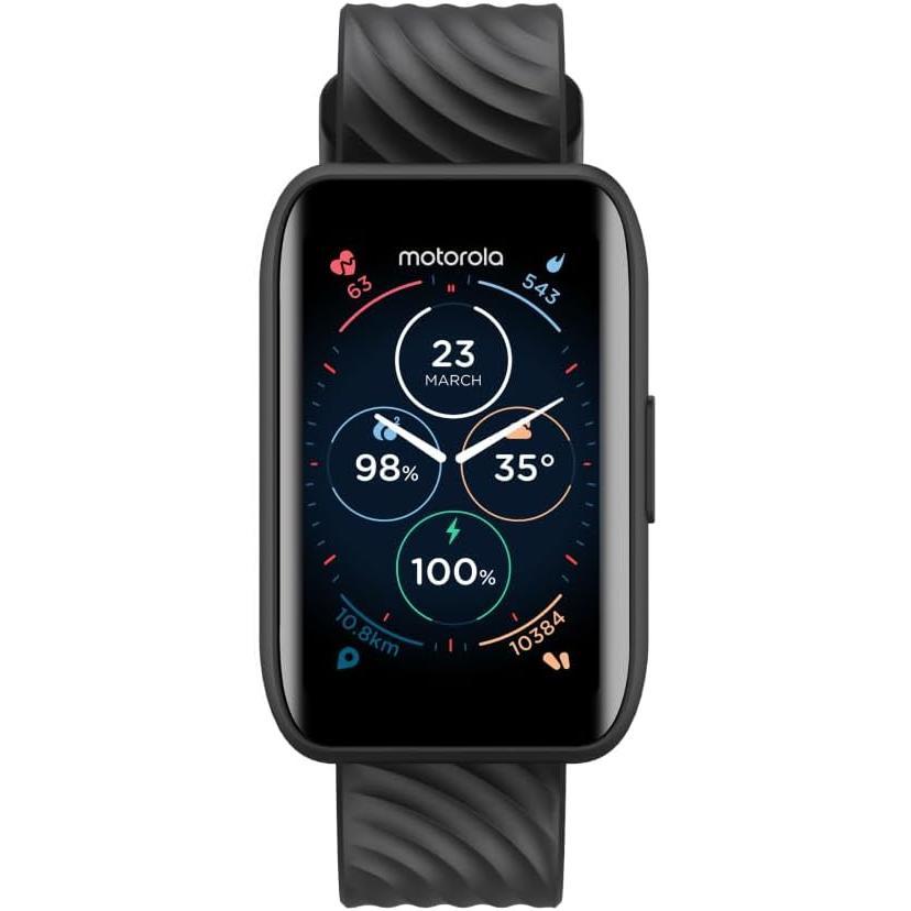 Motorola Smart Watch Moto 40 HR - Black Reconditionné - Motorola refurbished available on Backmarket