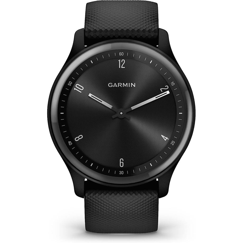 Garmin Smart Watch Vivomove Sport HR - Black Reconditionné - Garmin refurbished available on Backmarket