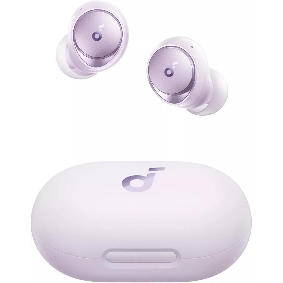Soundcore Space A40 Earbud Bluetooth Earphones - Purple Refurbished - Anker Soundcore refurbished available on Backmarket