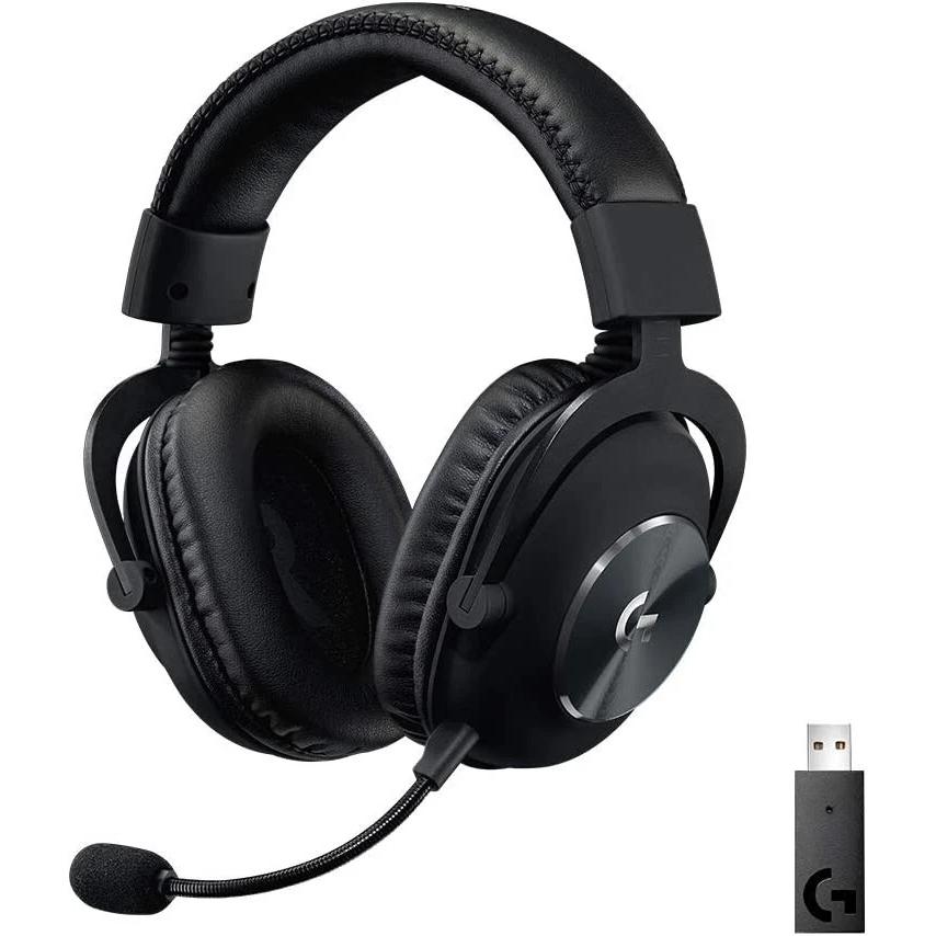 Logitech G Pro X Wireless Noise cancelling Gaming Headphone Bluetooth with microphone - Black Reconditionné - Logitech refurbished available on Backmarket