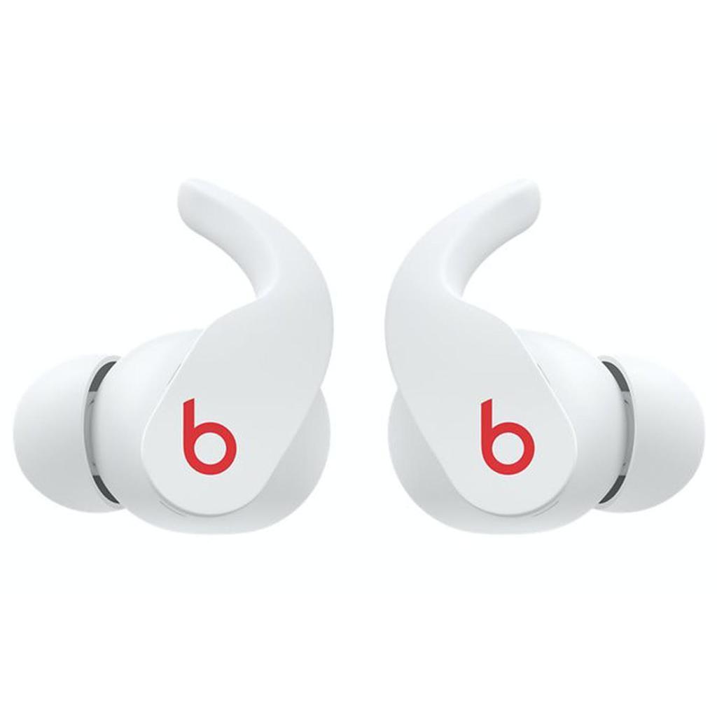 Beats Fit Pro Earbud Noise-Cancelling Bluetooth Earphones - White/Red Refurbished - Beats by Dre refurbished available on Backmarket