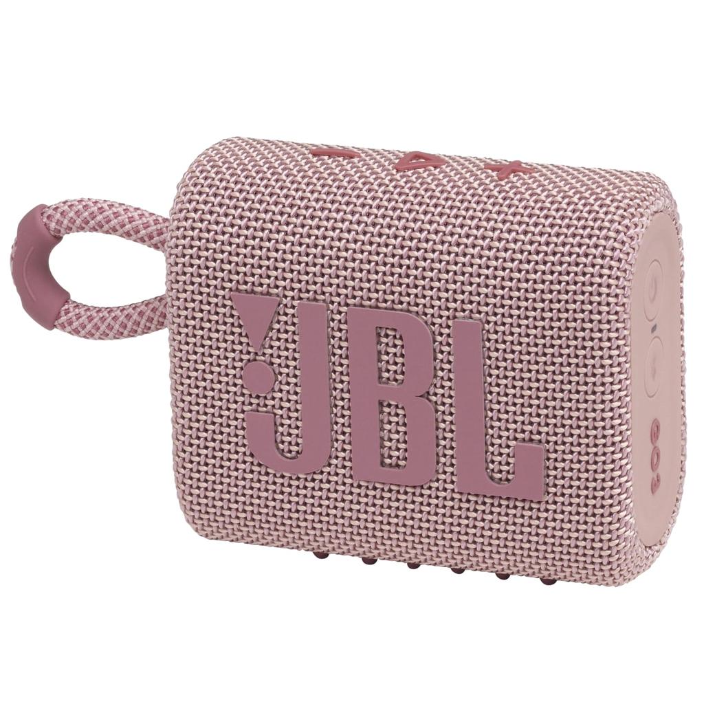 JBL Go 3 Bluetooth speakers - Pink Refurbished - JBL refurbished available on Backmarket