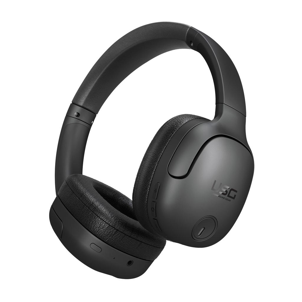 Usg Airoplay Noise cancelling Headphone Bluetooth with microphone - Black Refurbished - USG (United States Gypsum Corporation) refurbished available on Backmarket