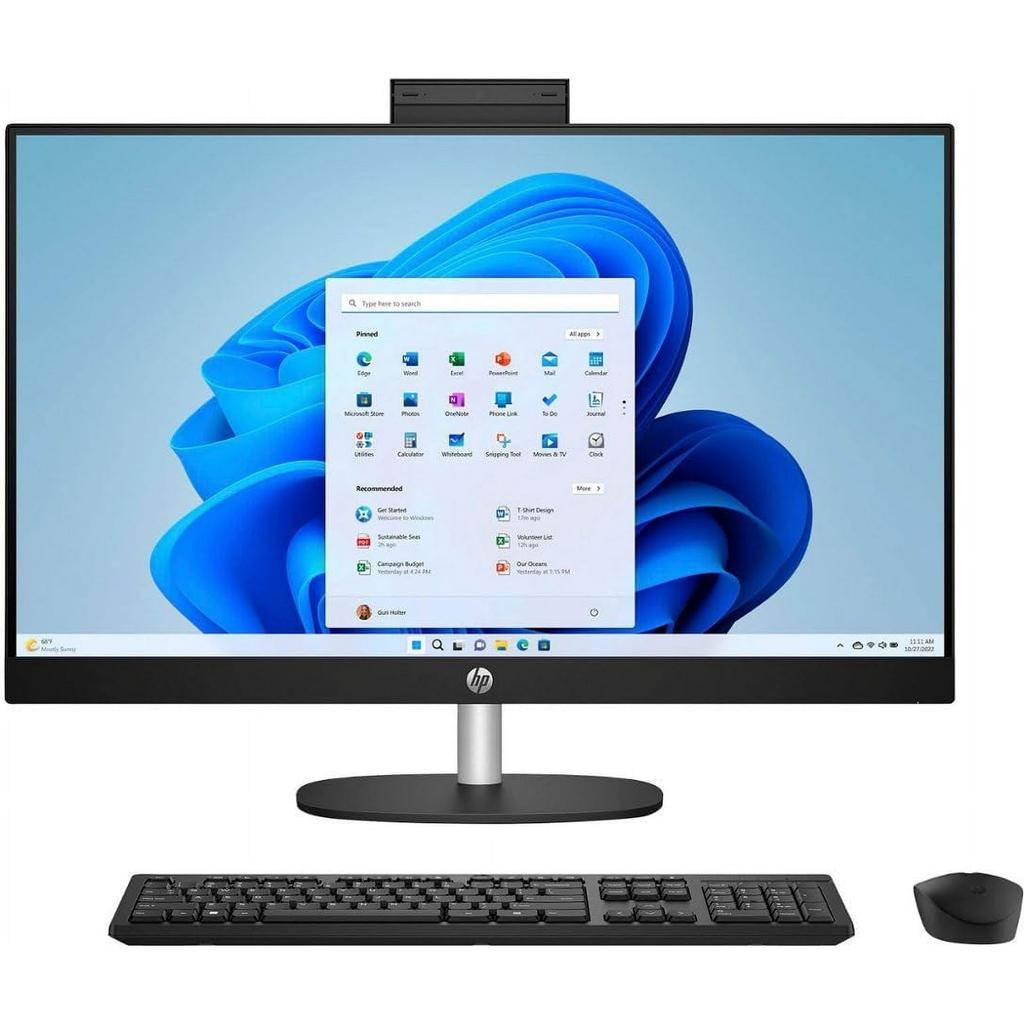 Hp 27-cr0039 27"" - Ryzen 5 7520U - RAM 16 GB - SSD 512 GB Reconditionné - Hewlett-Packard (ou HP en abrégé) refurbished available on Backmarket