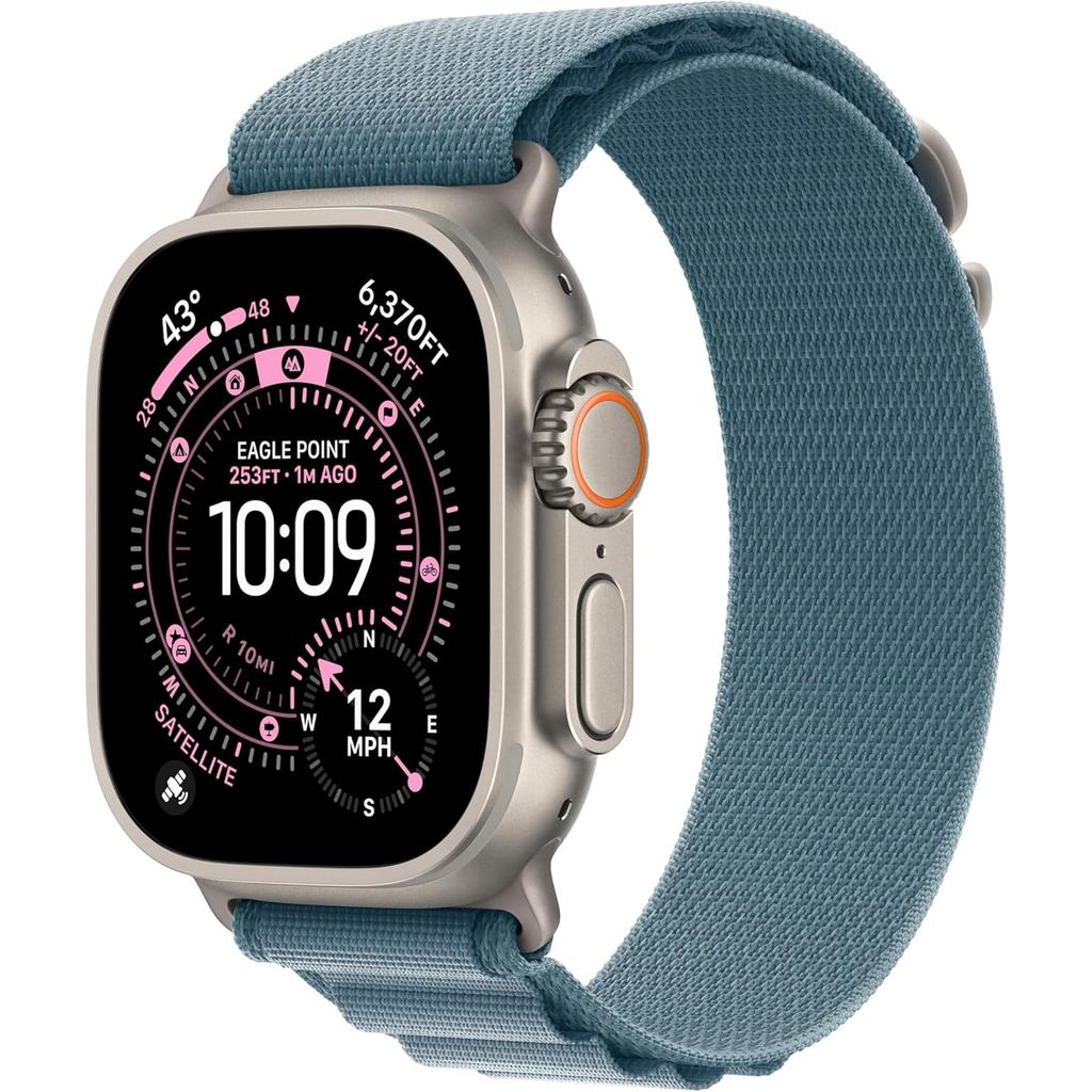Buy Apple Watch Ultra 3 (2025) GPS + Cellular 49 mm - Titanium Natural - Alpine loop Blue Reconditionné - $725.76 Apple Watch Ultra 3 (2025) GPS + Cellular 49 mm - Titanium Natural - Alpine loop Blue Reconditionné - Apple refurbished available on Backmarket