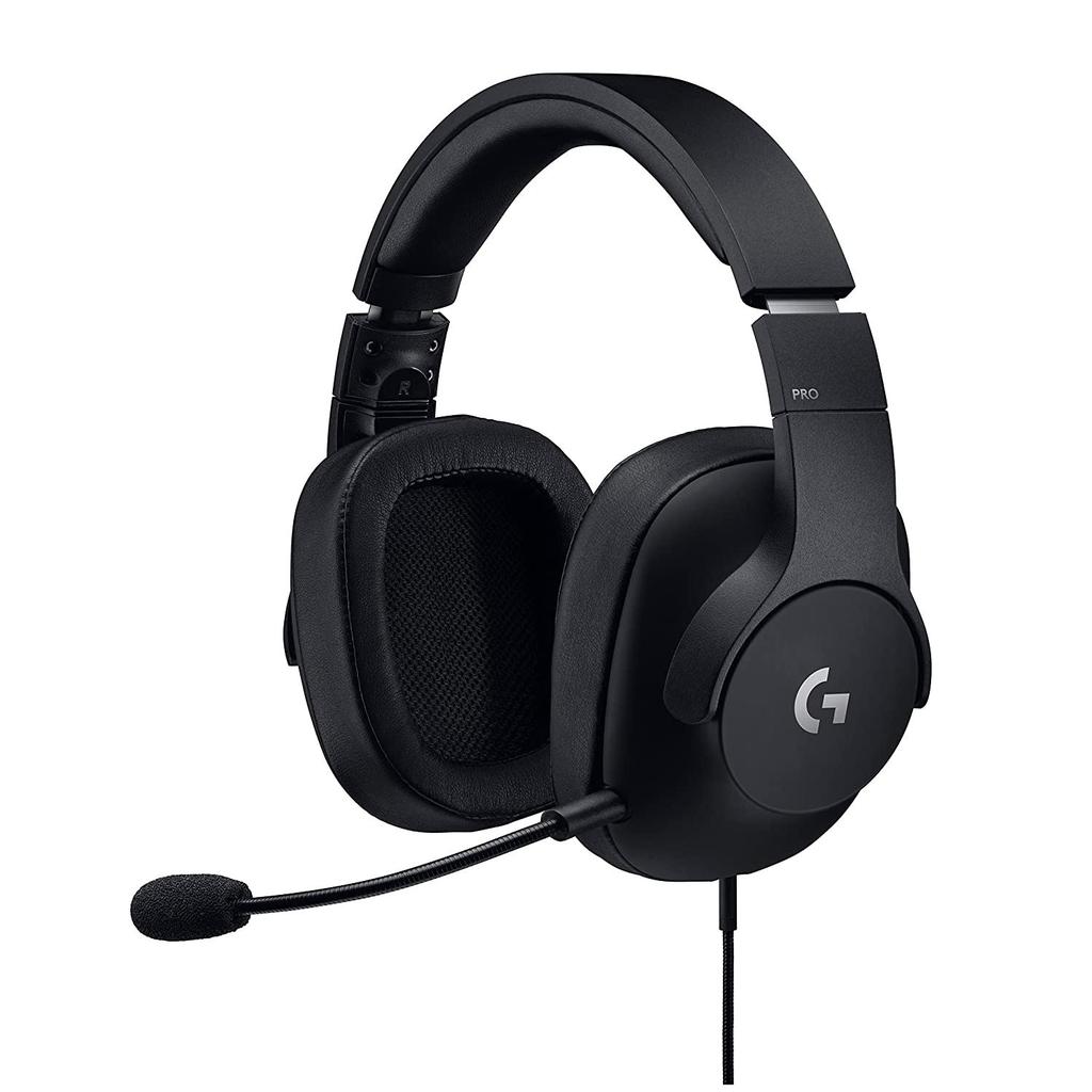 Logitech G Pro Gaming Headphone with microphone - Black Refurbished - Logitech refurbished available on Backmarket