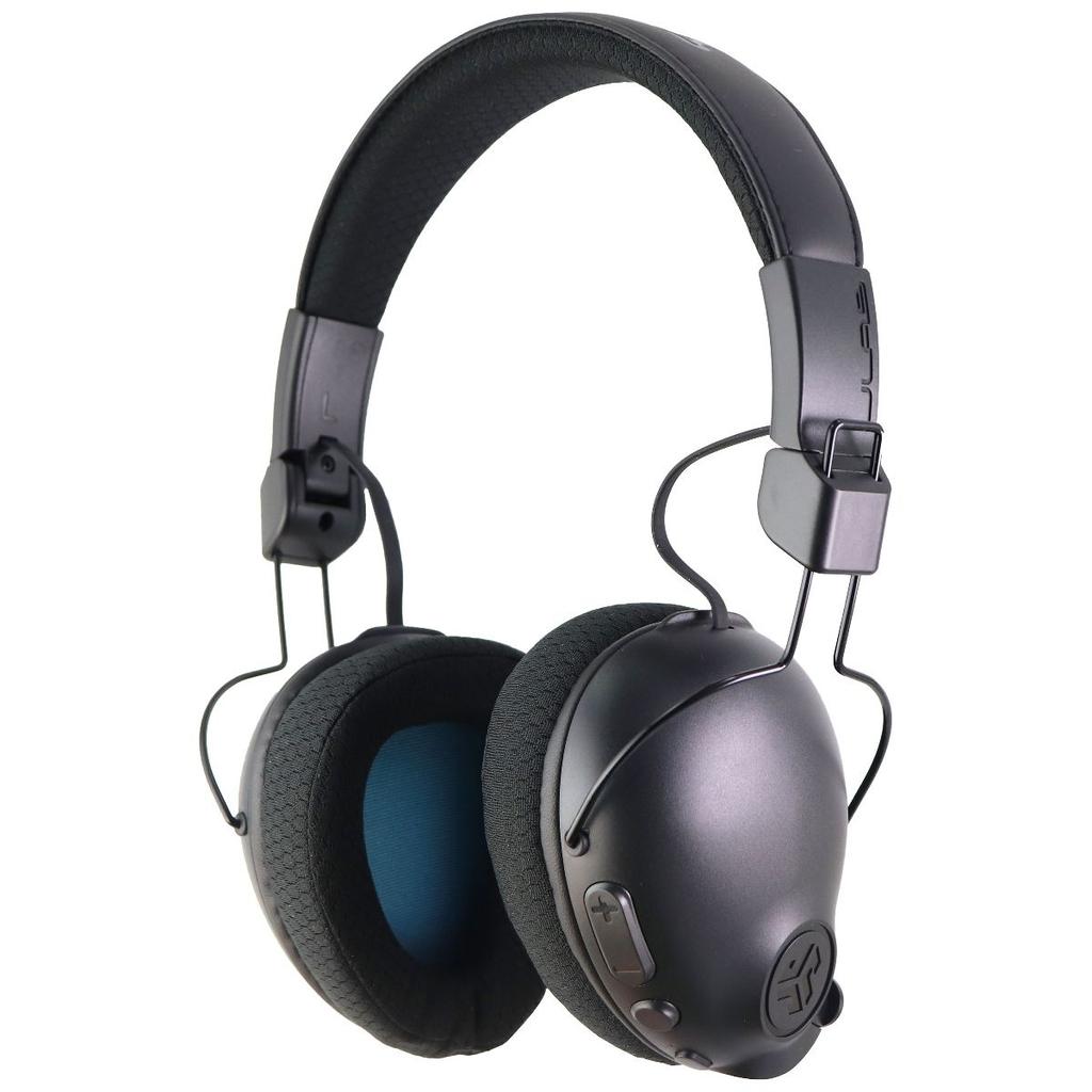 Jlab Play Pro Gaming Noise cancelling Gaming Headphone Bluetooth with microphone - Black/Blue Reconditionné - JLab Audio refurbished available on Backmarket