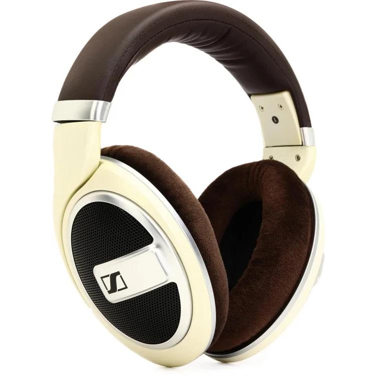 Sennheiser HD 599 Noise cancelling Headphone with microphone - Brown Refurbished - Sennheiser refurbished available on Backmarket