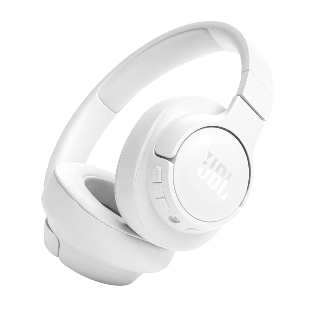 Jbl Tune 720BT Noise cancelling Headphone Bluetooth with microphone - White Reconditionné - JBL refurbished available on Backmarket