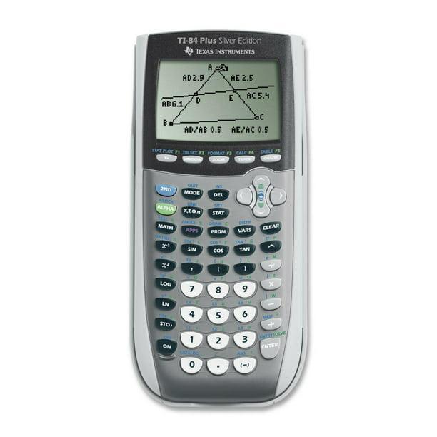 Texas Instruments TI-84 Plus Silver Edition Calculator Refurbished - Texas Instruments refurbished available on Backmarket
