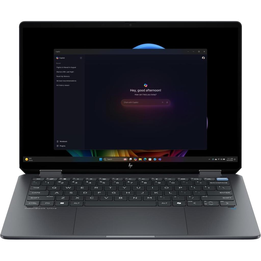 Hp OmniBook Ultra Flip 14-inch (2024) - Core Ultra 9 288V - 32 GB - SSD 2 TB Reconditionné - Hewlett-Packard (ou HP en abrégé) refurbished available on Backmarket