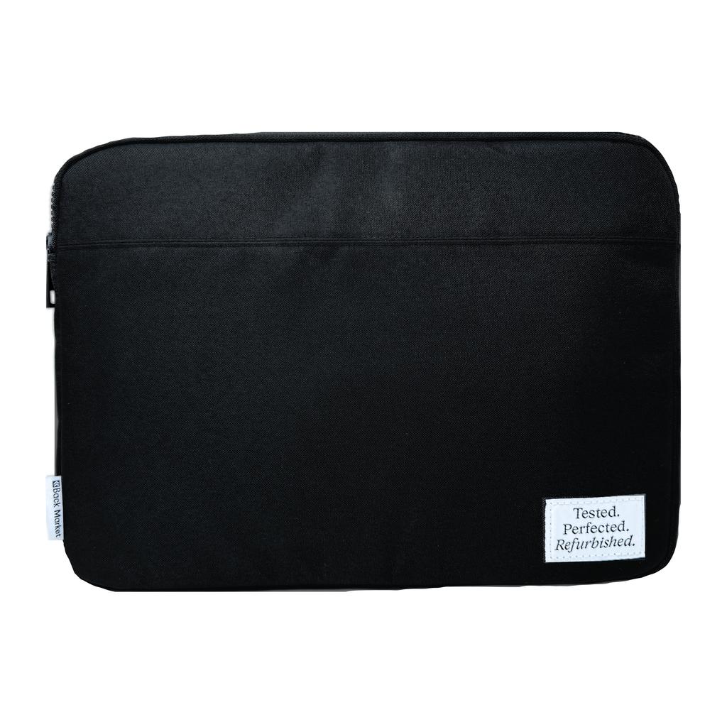 Back Market Sleeve 12/13/14-inch - Soft Polyester Fleece / 100% Recycled Nylon - Black Refurbished - Back Market refurbished available on Backmarket