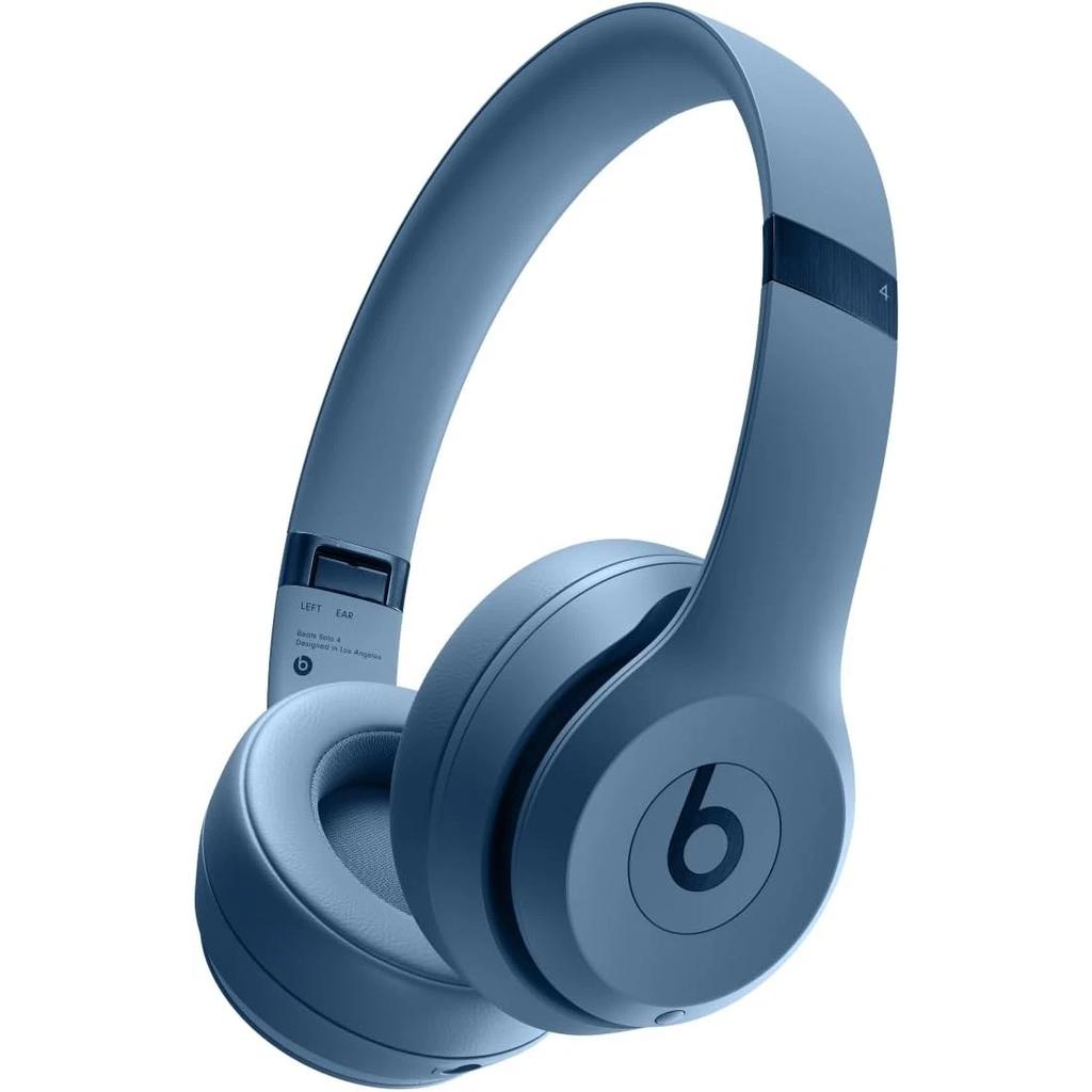 Beats By Dr. Dre Beats Solo 4 Noise cancelling Gaming Headphone Bluetooth with microphone - Blue Refurbished - Beats by Dr. Dre refurbished available on Backmarket