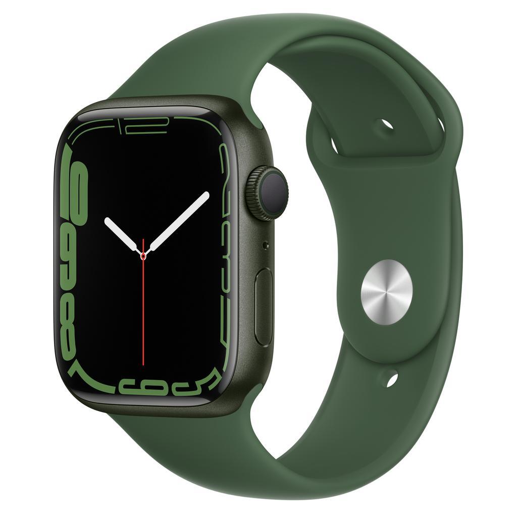 Apple Watch Series 7 (2021) GPS + Cellular 41 mm - Aluminium Green - Sport band Green Reconditionné - Apple refurbished available on Backmarket