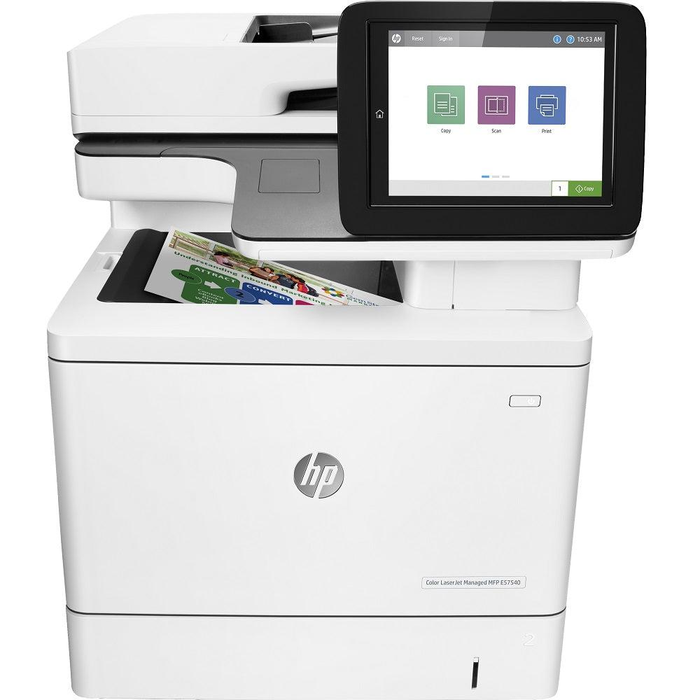 HP LaserJet Managed E57540dn Color laser Refurbished - Hewlett-Packard (ou HP en abrégé) refurbished available on Backmarket