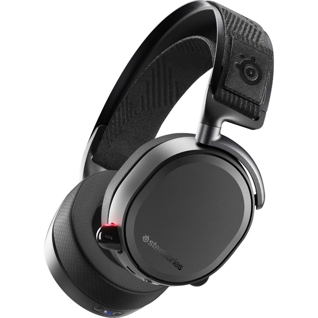 Steelseries Arctis Pro Noise cancelling Gaming Headphone Bluetooth with microphone - Black Refurbished - SteelSeries refurbished available on Backmarket